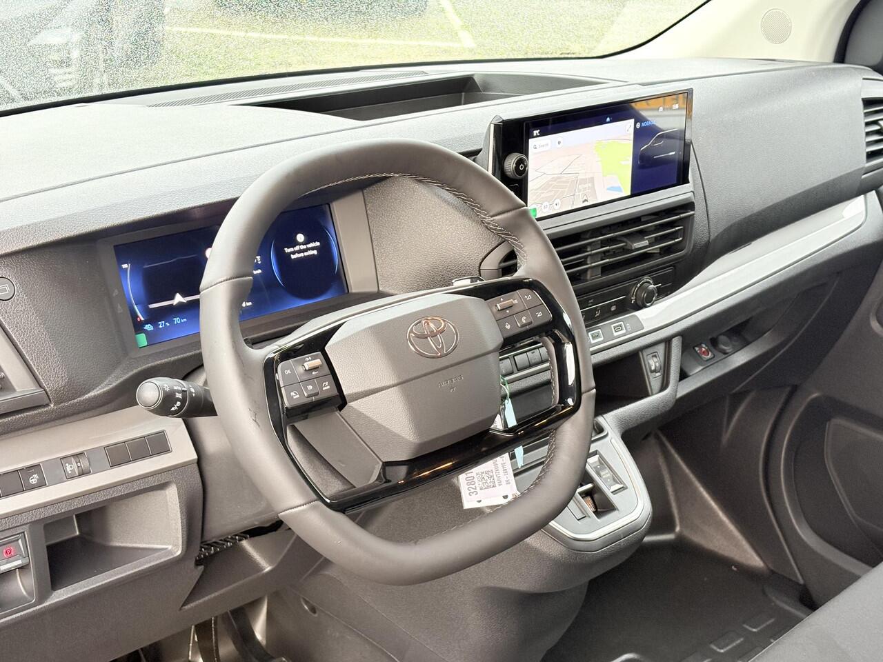 Toyota PROACE Electric Worker Navigator Extra Range Long L2 75 kWh **NIEUWE BUS/ NAVIGATIE/ DIRECT LEVERBAAR/ 3 ZITPLAATSEN**