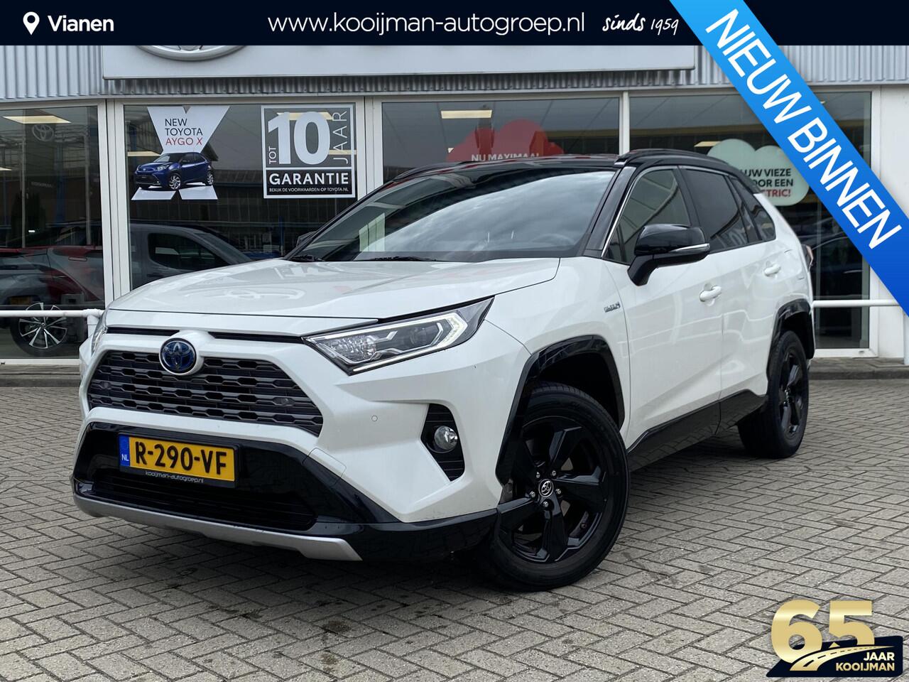 Toyota RAV4 2.5 Hybrid Style Bi Tone, slechts 68401KM! Incl Bearlock, Stoelverwarming, Leder/Alcantara