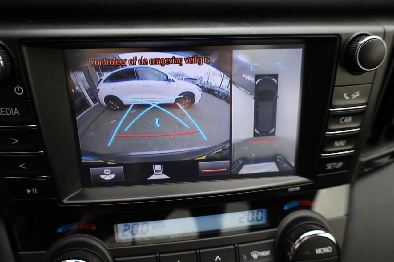 Toyota RAV4 2.5 Hybrid AWD LEER/MEMORY CAMERA PANO 18"LMV ELEK.LAADKLEP STOELVERW. DAB NAVI ENZ.