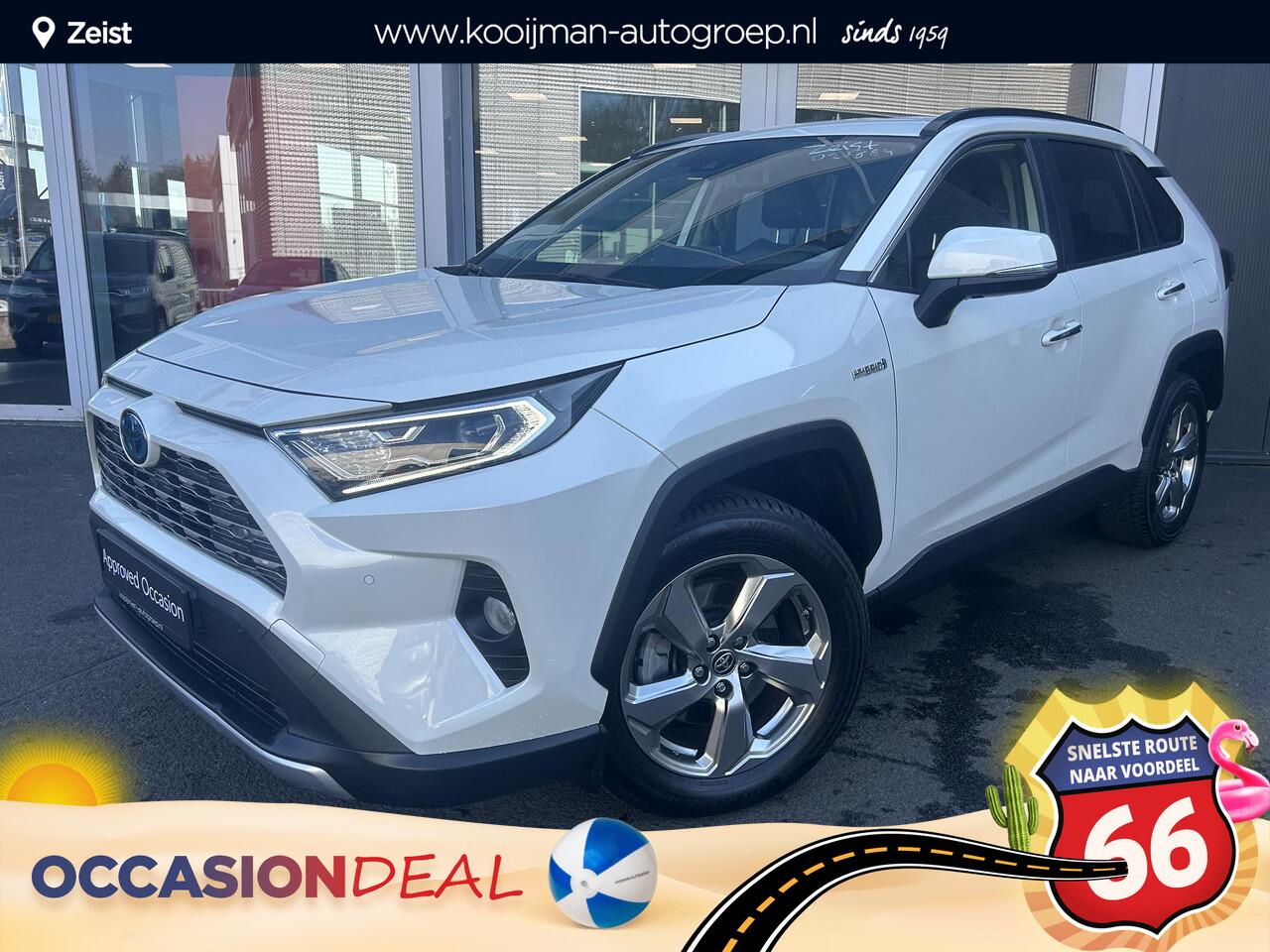 Toyota RAV4 2.5 Hybrid AWD Executive | Keyless entry- & start | Dodehoek detectie | Elek. bedienbare achterklep | Elek. verstelbare zetels met geheugen | Elek. bedienbare buitenspiegels | JBL premium audio | Stoelverwarming |