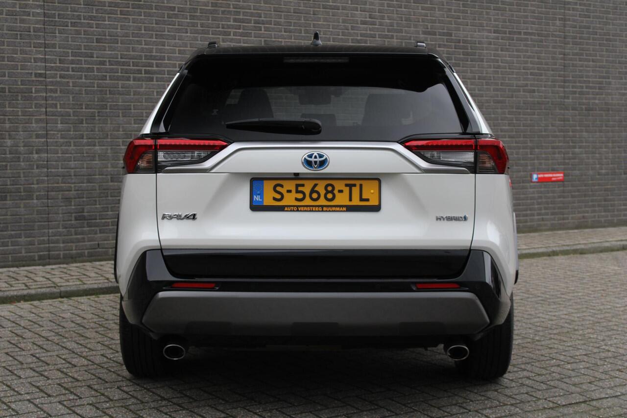 Toyota RAV4 2.5 Hybrid Bi-Tone JBL AUDIO, Automaat, Elektr. Achterklep, Stoelverw., Dodehoek detectie, Keyless Entry/Start, Navigatie, Achteruitrijcamera, Cruise/Climate Control