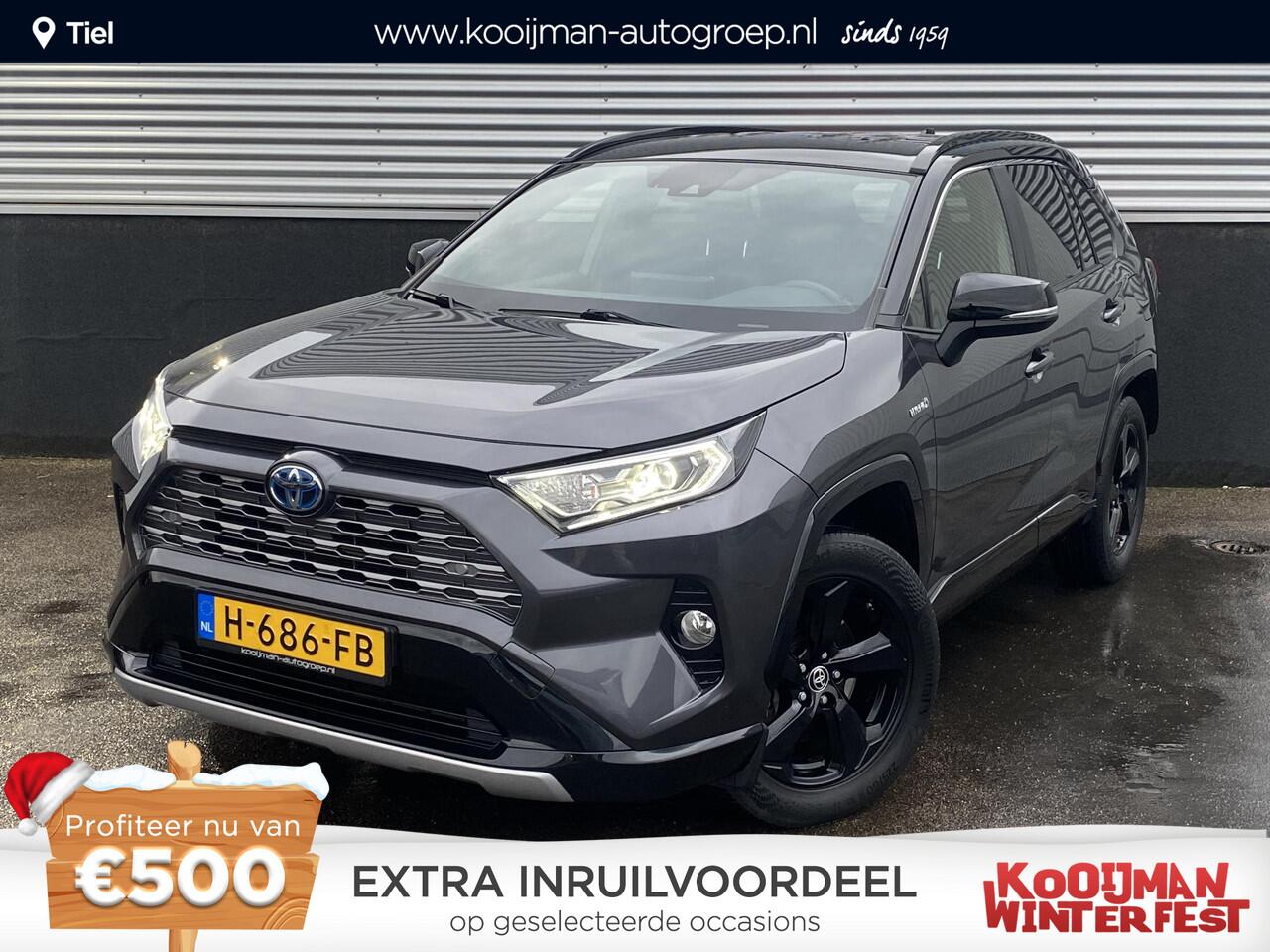 Toyota RAV4 2.5 Hybrid Bi-Tone Stoelverwarming, JBL premium audio, parkeersensoren v&a, achteruitrij camera, ACC, keyless, navigatie, Apple CarPlay/Android Auto