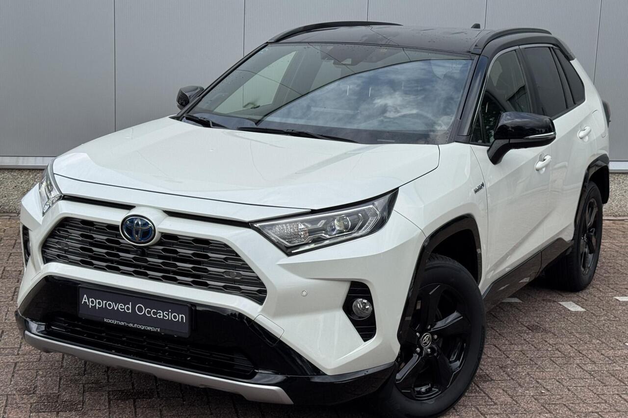 Toyota RAV4 2.5 Hybrid AWD Bi-Tone Navigatie, Dodehoekdetectie, 360" Camera, JBL, Stoelverwarming