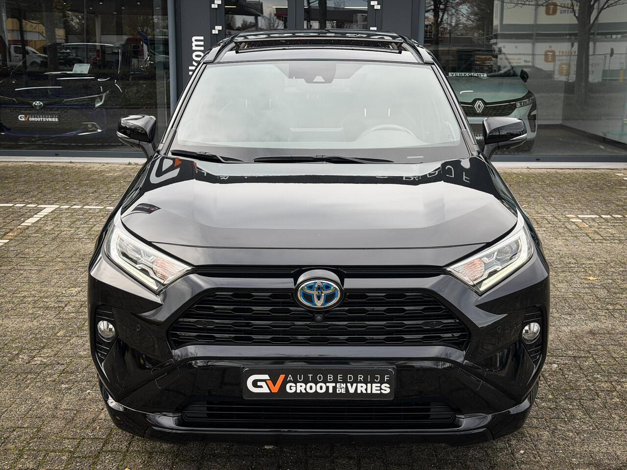Toyota RAV4 2.5 Hybrid AWD Black Edition 1650kg trekgewicht!|Panorama|360 camera|JBL