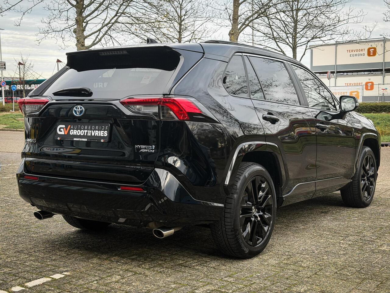 Toyota RAV4 2.5 Hybrid AWD Black Edition 1650kg trekgewicht!|Panorama|360 camera|JBL