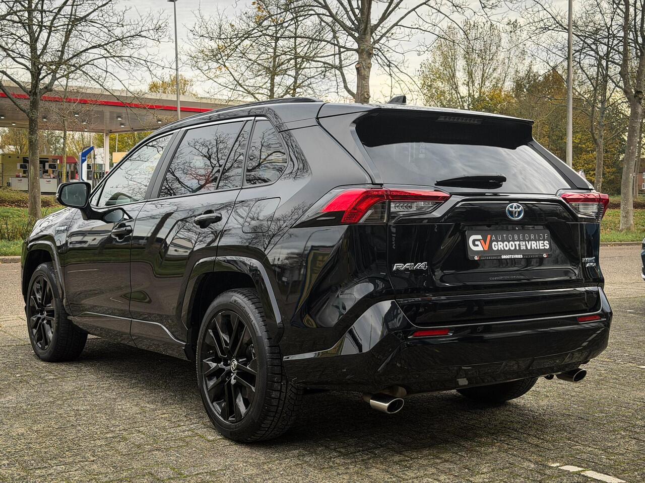 Toyota RAV4 2.5 Hybrid AWD Black Edition 1650kg trekgewicht!|Panorama|360 camera|JBL