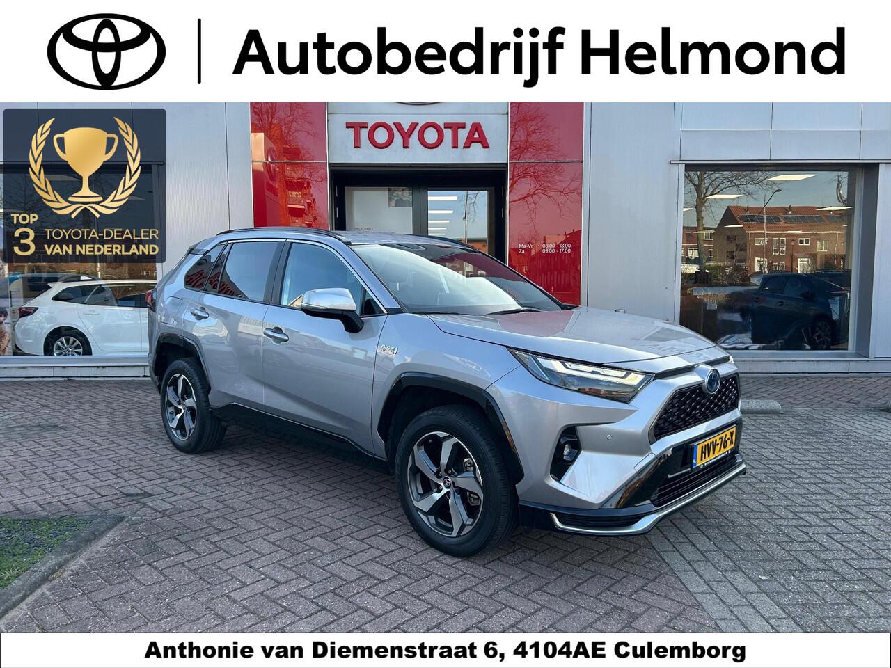 Toyota RAV4 2.5 Plug-in Hybrid AWD Style Navigatie, Stoelverwarming, Dodehoek detectie, Achteruitrijcamera, Elek. zetel, LED, Privacy glass, Smart Key