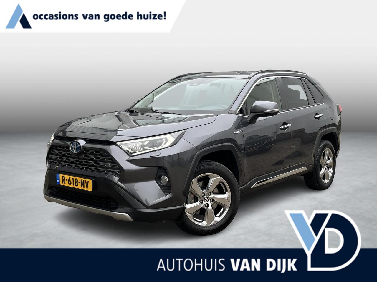 Toyota RAV4 2.5 Hybrid AWD Style Voll.Historie/4x4/Navi/Leder/Stoel+Stuurverwarming/Camera/Apple CarPlay-Android Auto