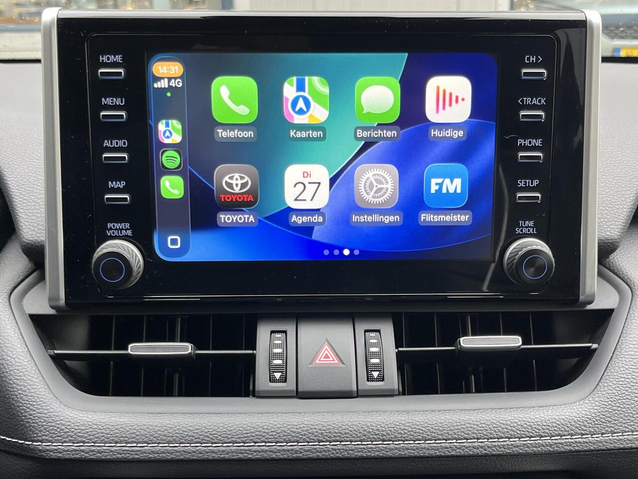 Toyota RAV4 2.5 Hybrid AWD Style Voll.Historie/4x4/Navi/Leder/Stoel+Stuurverwarming/Camera/Apple CarPlay-Android Auto