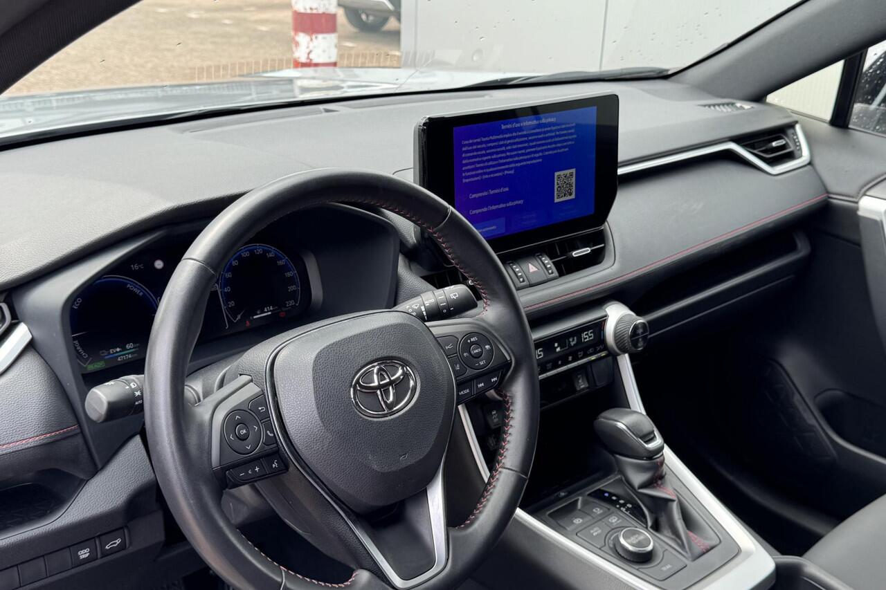 Toyota RAV4 2.5 Plug-in Hybrid AWD Style Navigatie, Dodehoekdetectie, Achteruitrijcamera, LMV, LED, Smart Key, Stoelverwarming