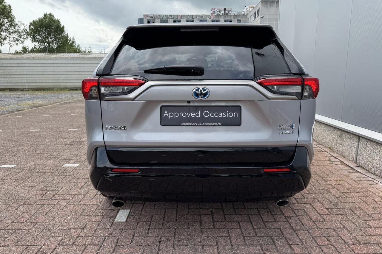Toyota RAV4 2.5 Plug-in Hybrid AWD Style Navigatie, Dodehoekdetectie, Achteruitrijcamera, LMV, LED, Smart Key, Stoelverwarming