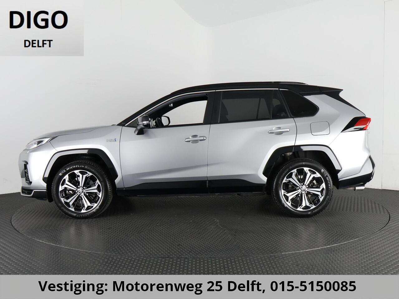 Toyota RAV4 2.5 PLUG-IN AWD STYLE SUZUKI ACROSS 1e EIG. GARANTIE 3-2033.*BI-TONE BODY PACK.HALF LEDER.STOELVERWARMING. CARPLAY. CAMERA.