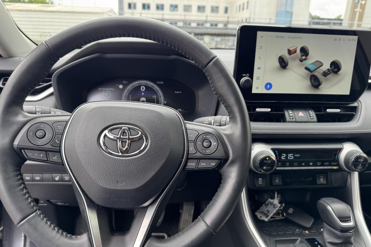 Toyota RAV4 2.5 Hybrid AWD Executive Navigatie, Stoel- & Stuurwielverwarming, Lederen bekleding, Seat memory, Dodehoekdetectie, Parkeersensoren, Achteruitrijcamera