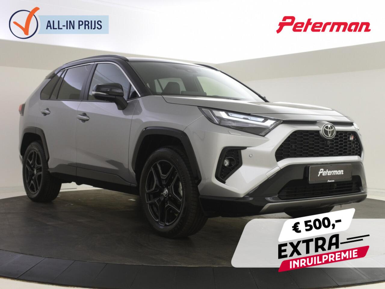 Toyota RAV4 2.5 Hybrid AWD GR SPORT | Memory seat | PDC V+A | BLS | Stuur en