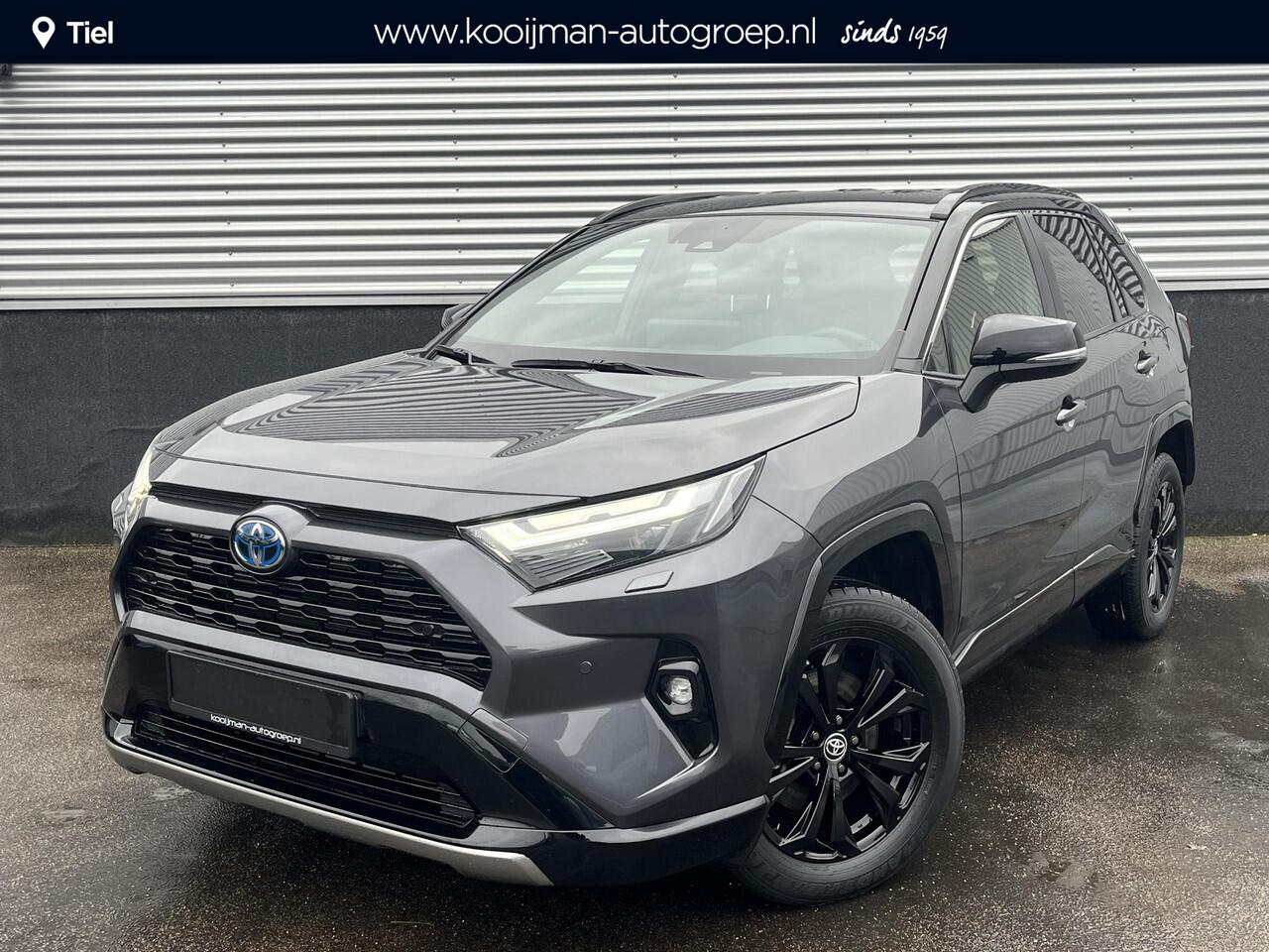 Toyota RAV4 2.5 Hybrid AWD Bi-tone Navigatie, Stuurwiel- & Stoelverwarming, LED, PDC, LMV, Elek. bestuurdersstoel, Leder/alcantara