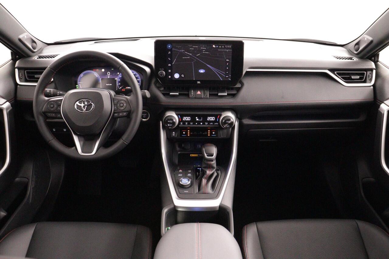 Toyota RAV4 2.5 Plug-in Hybrid AWD Bi-Tone Plus | Nieuwe Auto | Leer | 360Camera | Stoelverwarming | JBL Audio |