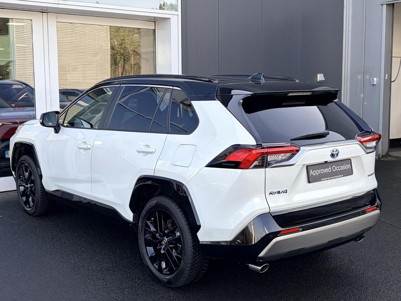 Toyota RAV4 AWD Bi-tone Navigatie, Stuurwiel- & Stoelverwarming, LED, PDC, LMV, Elek. bestuurdersstoel, Leder/stof