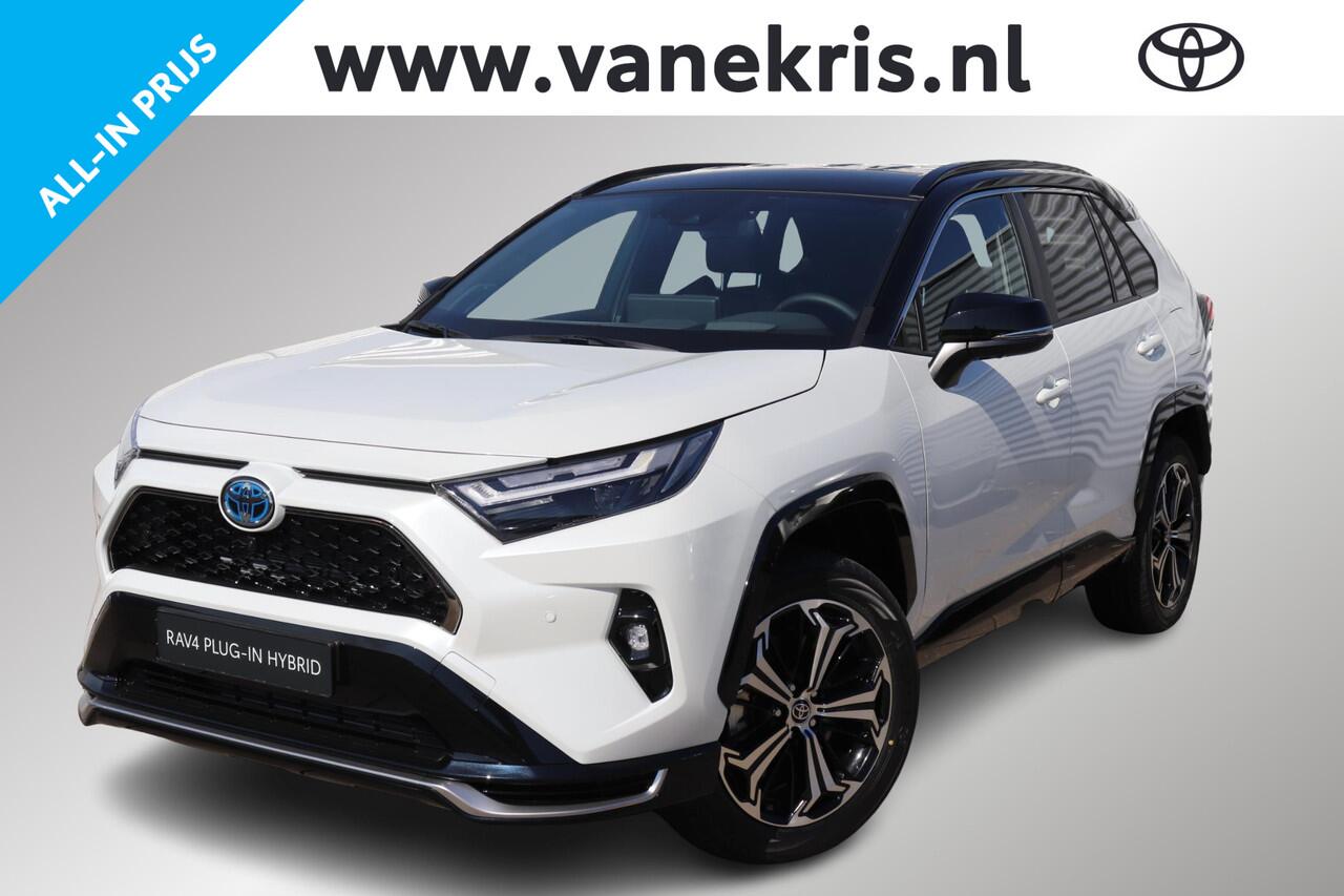 Toyota RAV4 2.5 Plug-in Hybrid AWD Bi-Tone Plus, BSM, JBL, 360 Camera, Stoelventilatie en Verwarming!