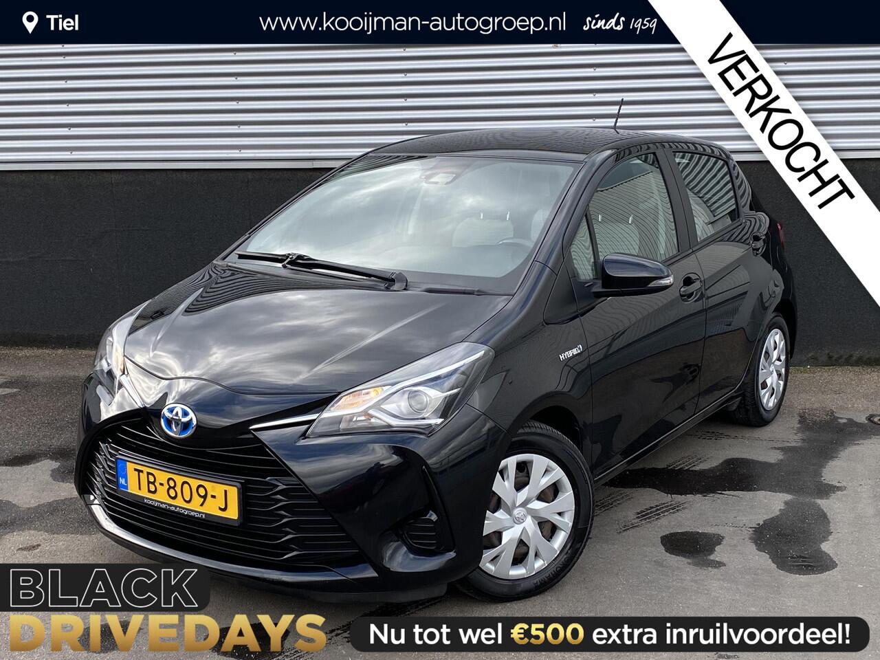 Toyota YARIS 1.5 Hybrid Energy 100pk 5D CVT Automaat! Achteruitrij camera, cruise control, navigatie systeem, airconditioning