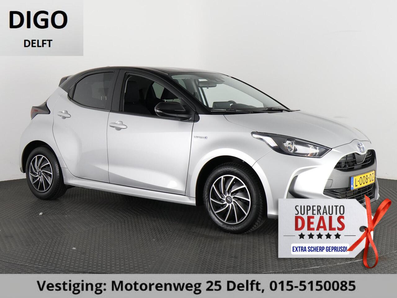 Toyota YARIS 1.5 HYBRID BI-TONE SILVERLINE AUTOMAAT CLOUD NAVI APPLE & ANDROID.CAMERA.TOYOTA GARANTIE TOT 2031 !!