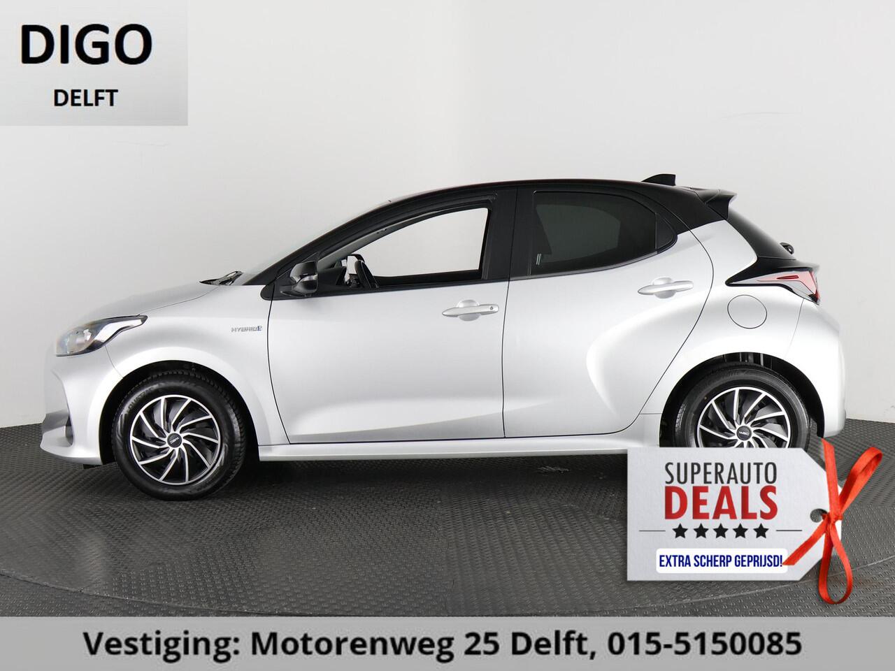 Toyota YARIS 1.5 HYBRID BI-TONE SILVERLINE AUTOMAAT CLOUD NAVI APPLE & ANDROID.CAMERA.TOYOTA GARANTIE TOT 2031 !!