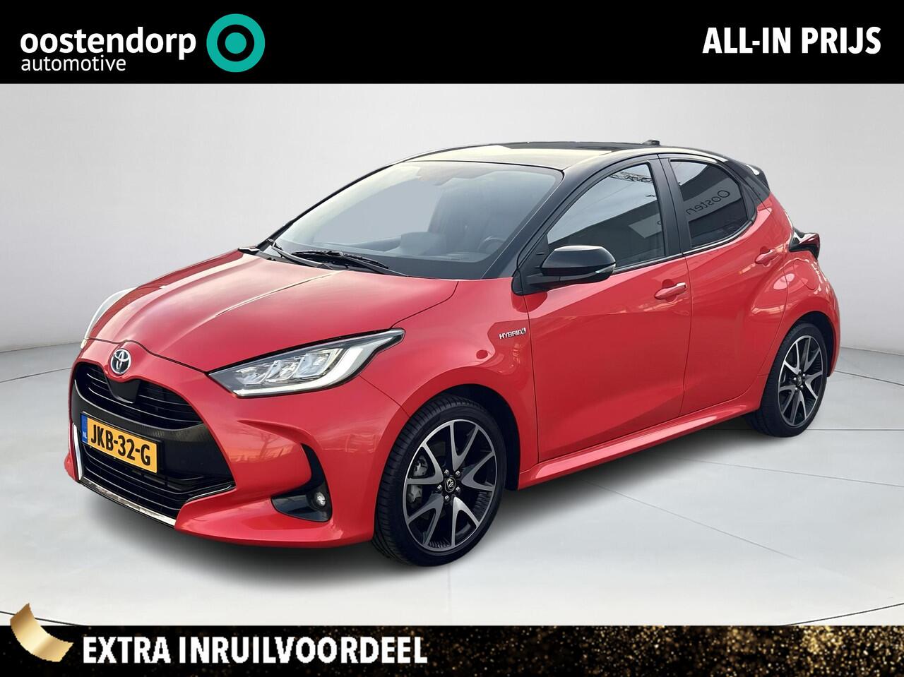 Toyota YARIS 1.5 Hybrid Launch Edition **HEAD UP DISPLAY/ STOELVERWARMING/ JBL AUDIO/ PANORAMA DAK**