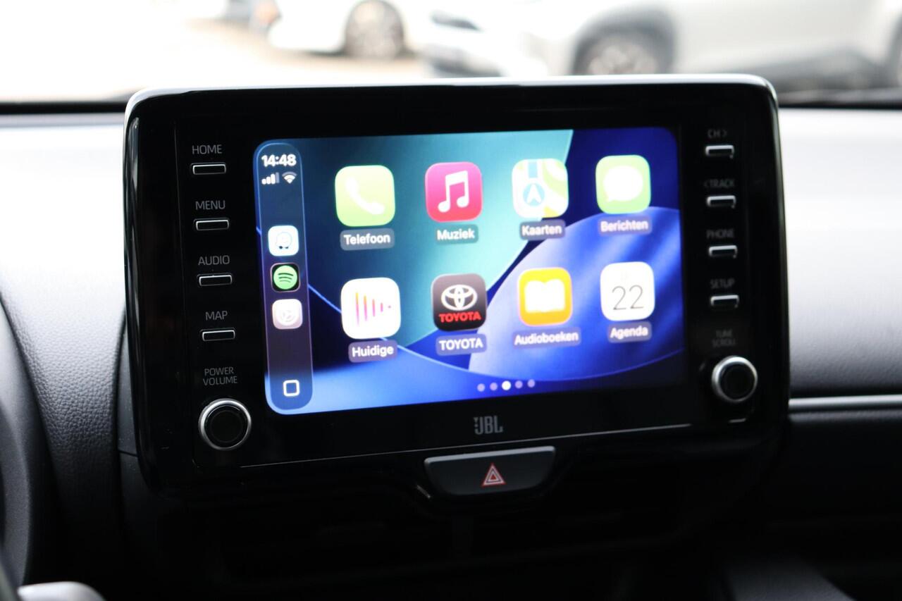 Toyota YARIS 1.5 Hybrid Launch Edition,Trekhaak,Stoelverwarming ,Apple Carplay / Android Auto, parkeersensoren, Climate control, Navi, JBL.