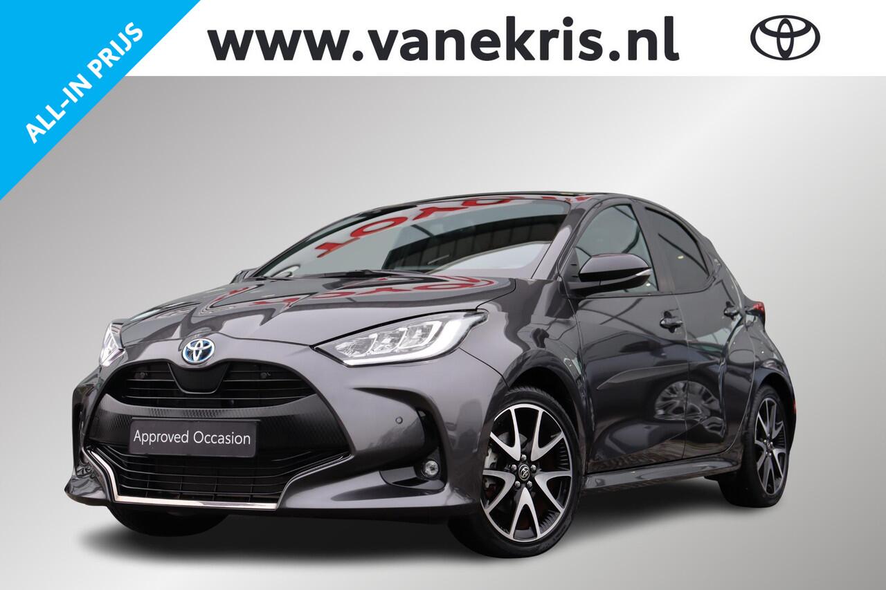 Toyota YARIS 1.5 Hybrid Executive, JBL, Panodak, Apple Carplay / Android auto, Parkeersensoren, Adaptieve cruise control, BSM.