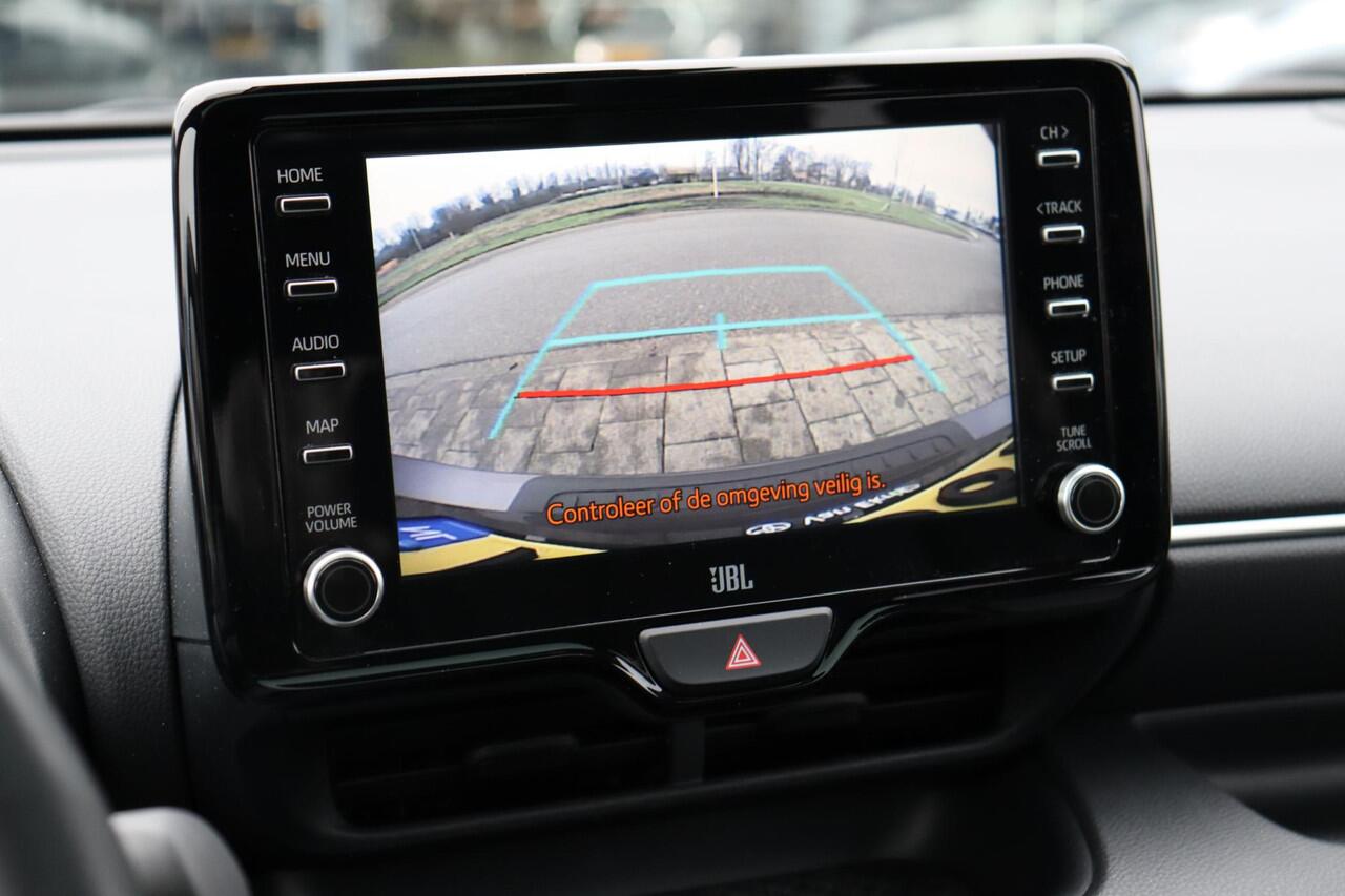 Toyota YARIS 1.5 Hybrid Executive, JBL, Panodak, Apple Carplay / Android auto, Parkeersensoren, Adaptieve cruise control, BSM.