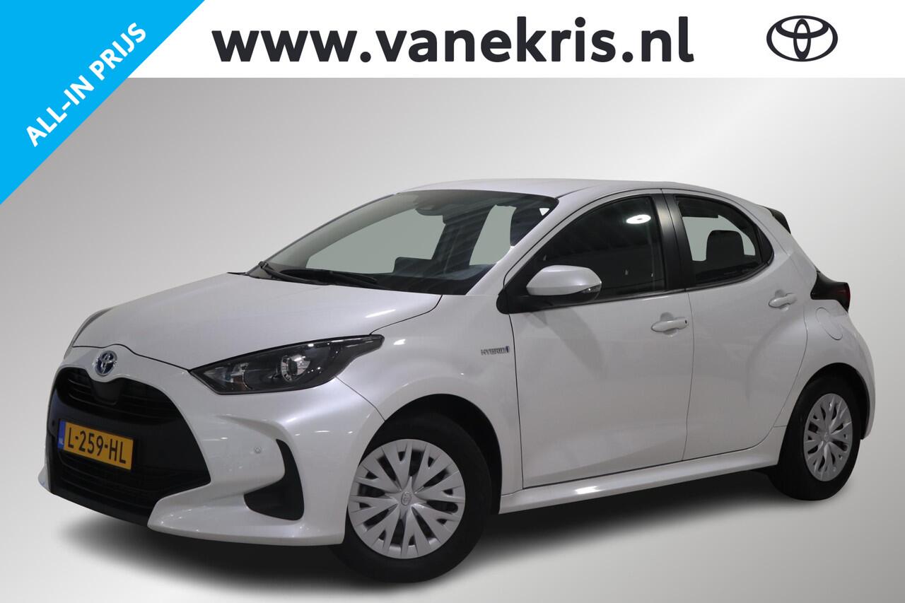 Toyota YARIS 1.5 Hybrid Active, Trekhaak, Parkeersensoren, DAB, Apple Carplay / Android Auto, Camera!