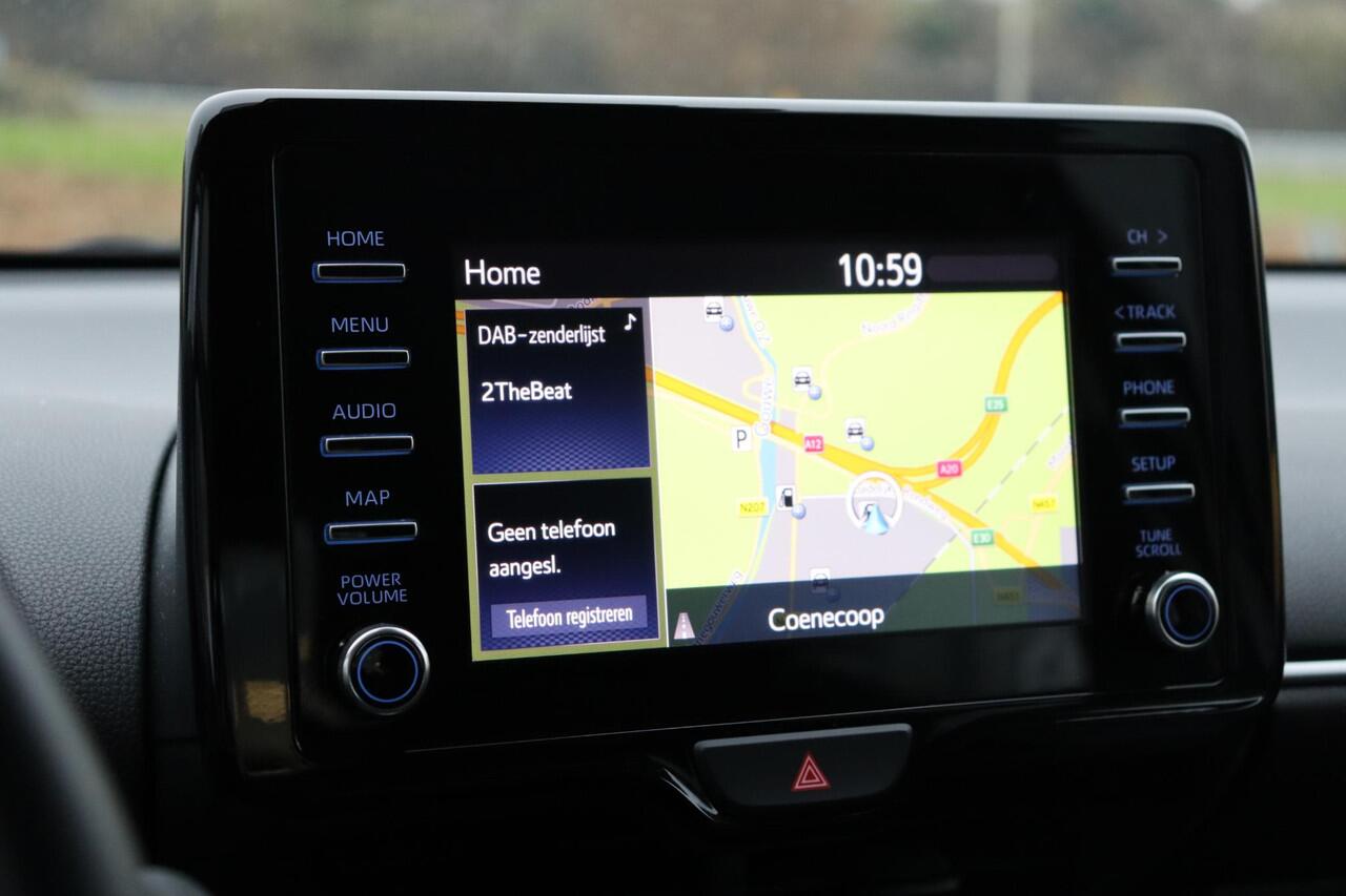 Toyota YARIS 1.5 Hybrid Active Limited, Apple Carplay / Android Auto, Parkeercamera, Navigatie, Adaptieve Cruise Control, Stuurwiel bediening, Navi.