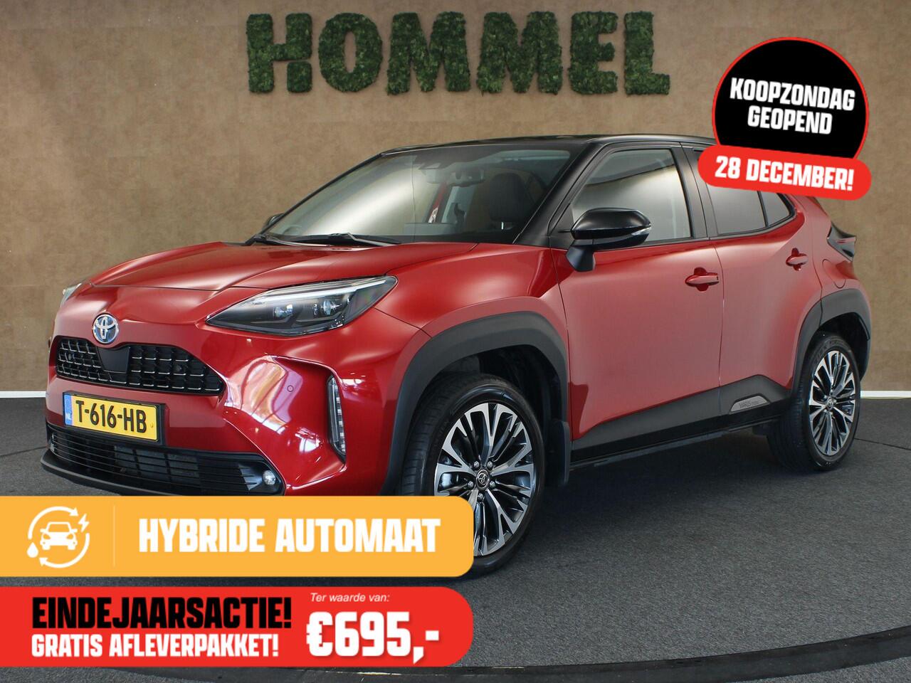 Toyota YARIS Cross 1.5 Hybrid Executive - TREKHAAK 750KG GEREMD TREKGEWICHT - HEAD-UP DISPLAY - JBL GELUIDSINSTALLATIE - PARKEERSENSOREN VOOR EN ACHTER - DODEHOEK DETECTIE - ELEKTRISCHE ACHTERKLEP - VOORRUIT, STUUR EN STOEL VERWARMING - DRAADLOZE TELEFOONLADER - NAVI