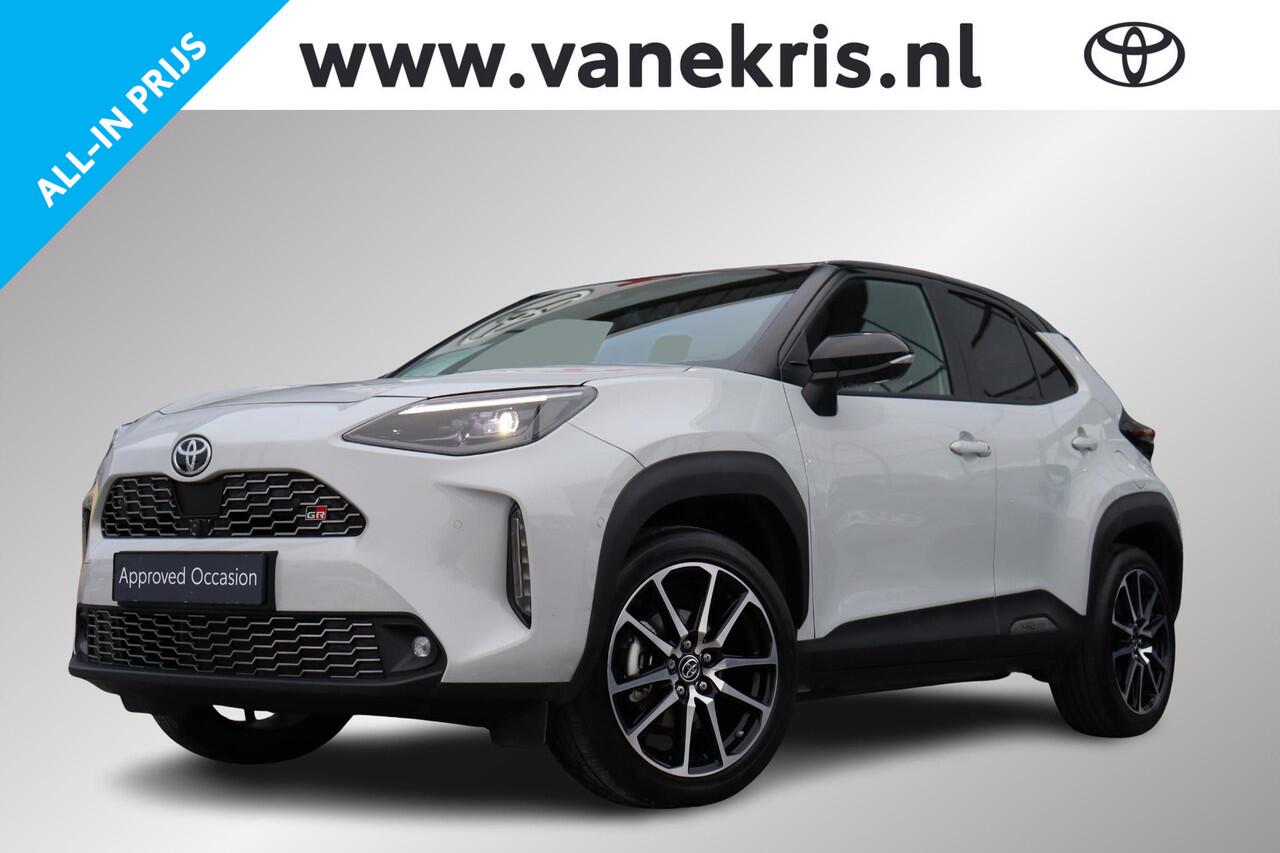 Toyota YARIS Cross 1.5 Hybrid GR Sport, 360 Camera, HUD, Elek achterklep, Blind spot monitor, JBL Audio, Apple carplay, android auto.