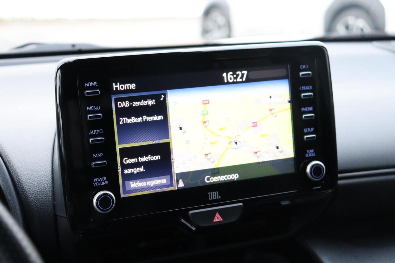 Toyota YARIS Cross 1.5 Hybrid GR Sport, 360 Camera, HUD, Elek achterklep, Blind spot monitor, JBL Audio, Apple carplay, android auto.