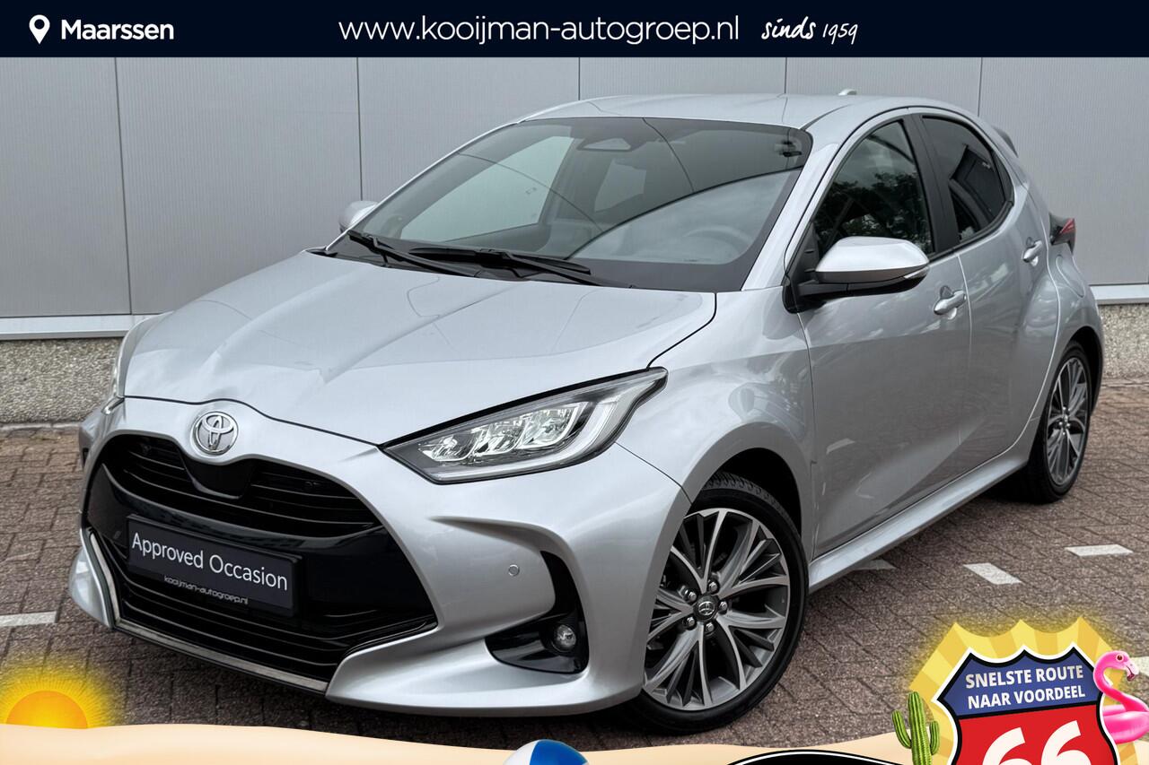 Toyota YARIS 1.5 Hybrid 130 Executive Stoel- & Stuur verwarming, HUD, Dodehoek detectie, Parkeersensoren rondom, JBL, LED, Leder met premium stof, Smart Key