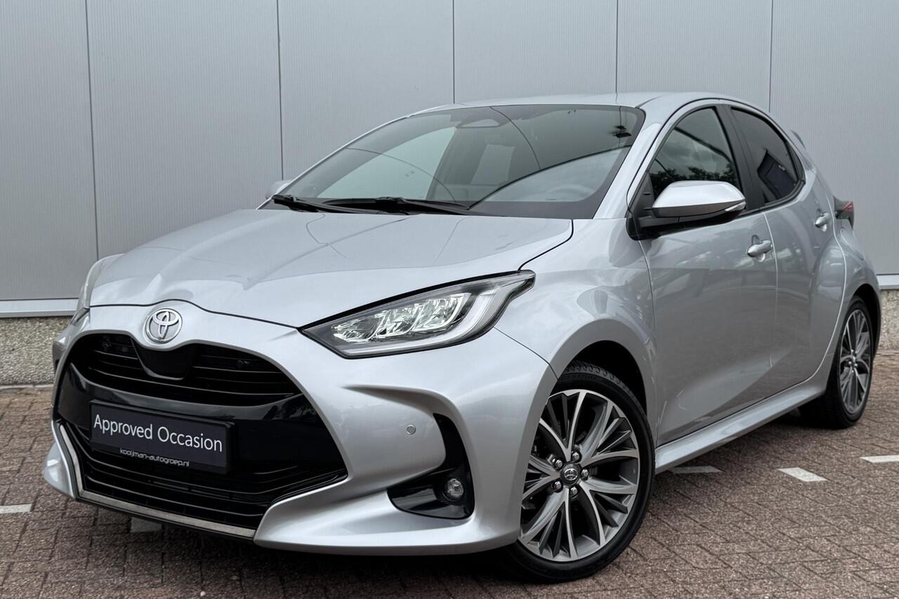 Toyota YARIS 1.5 Hybrid 130 Executive Stoel- & Stuur verwarming, HUD, Dodehoek detectie, Parkeersensoren rondom, JBL, LED, Leder met premium stof, Smart Key