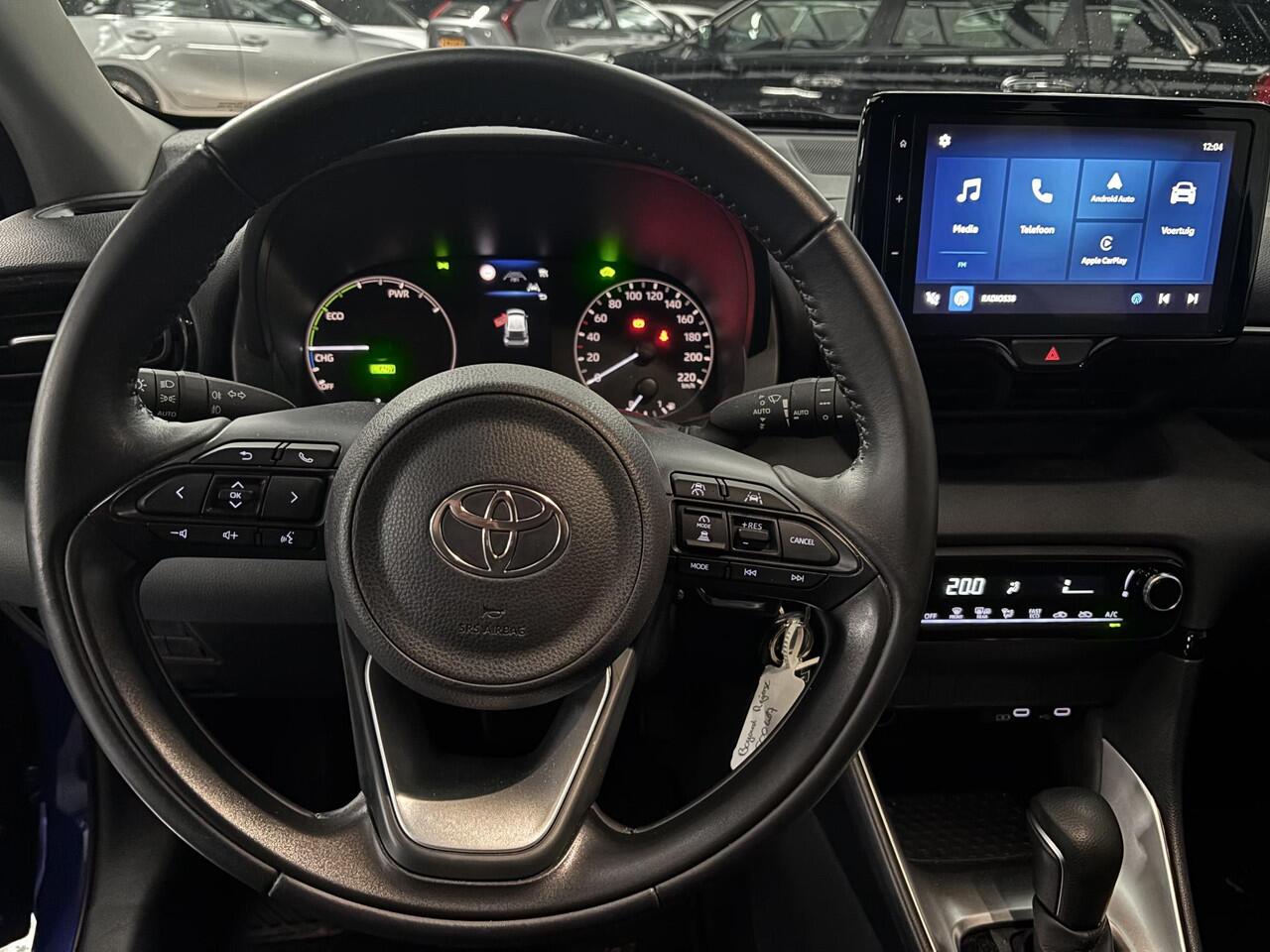 Toyota YARIS 1.5 Hybrid 115 Active NIEUW MODEL, Draadloze carplay, LM velgen, 1e eigenaar NL Auto slechts 9011km!