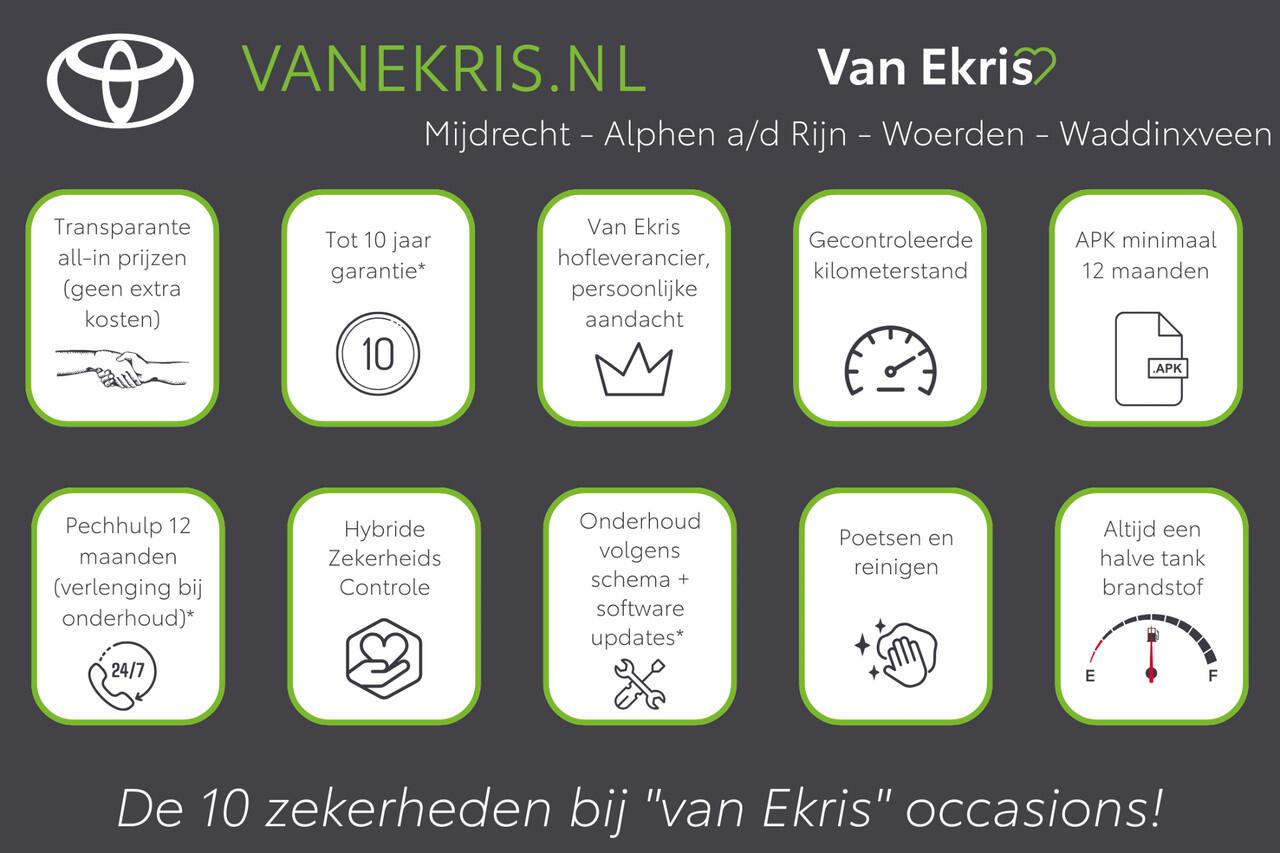 Toyota YARIS 1.5 Hybrid van Ekris Blue Line Edition, Stoelverwarming voorstoelen, Apple Carplay/Android Auto, Cruise & Climate control, Parkeercamera!