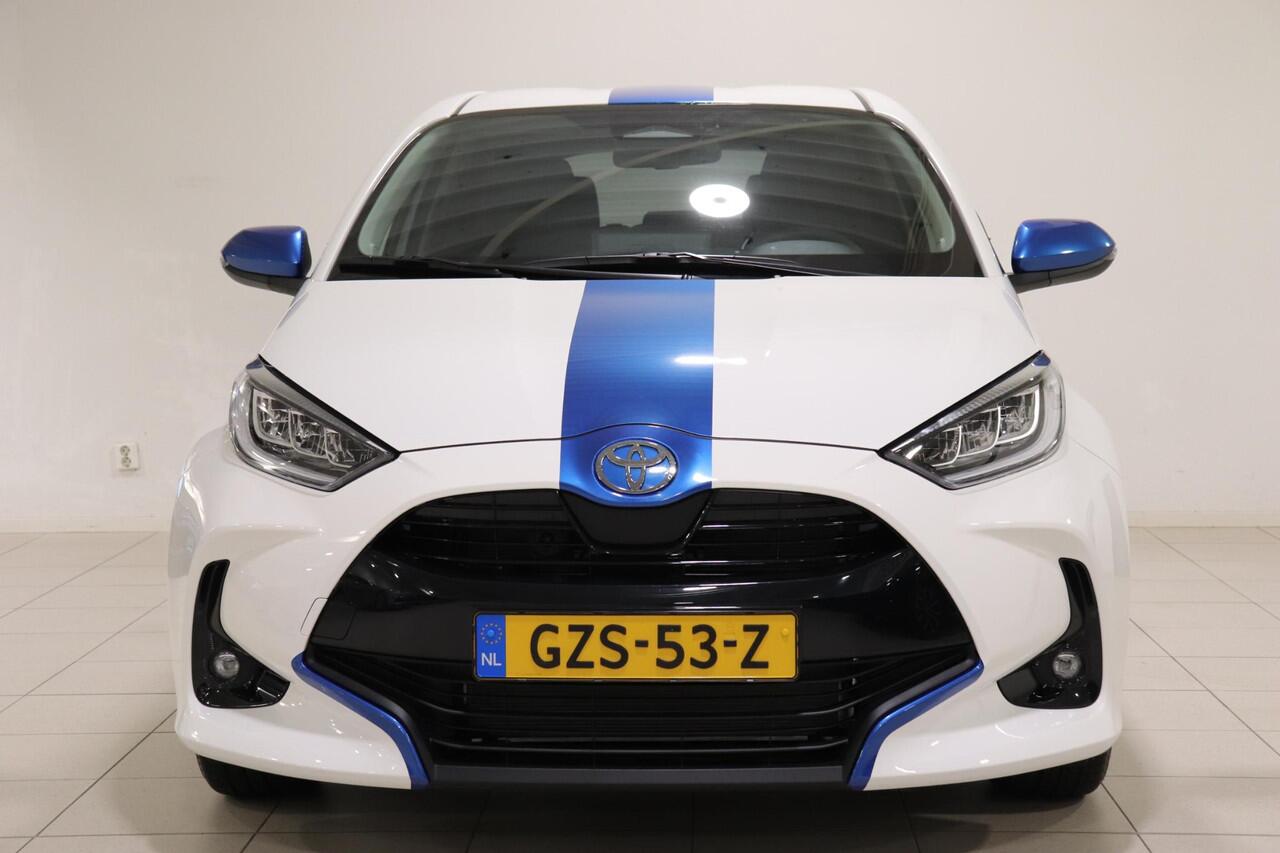 Toyota YARIS 1.5 Hybrid van Ekris Blue Line Edition, Stoelverwarming voorstoelen, Apple Carplay/Android Auto, Cruise & Climate control, Parkeercamera!