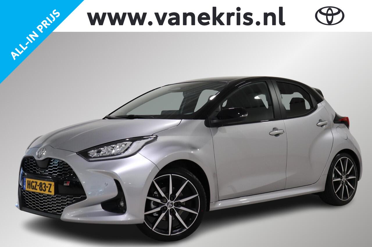 Toyota YARIS 1.5 Hybrid 130 GR Sport, BSM, Draadloos Apple Carplay & Android Auto, Pano dak, Stoel & Stuurverwarming, Parkeersensoren!