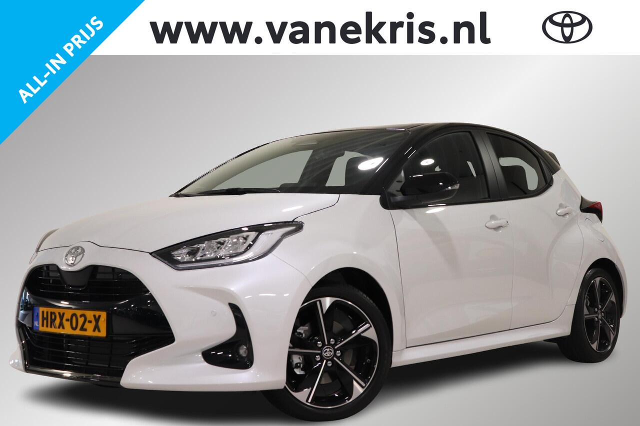 Toyota YARIS 1.5 Hybrid 130 Launch Edition, BSM, HUD, JBL, Apple Carplay, Android Auto, Parkeersensoren, Keyless Entry!