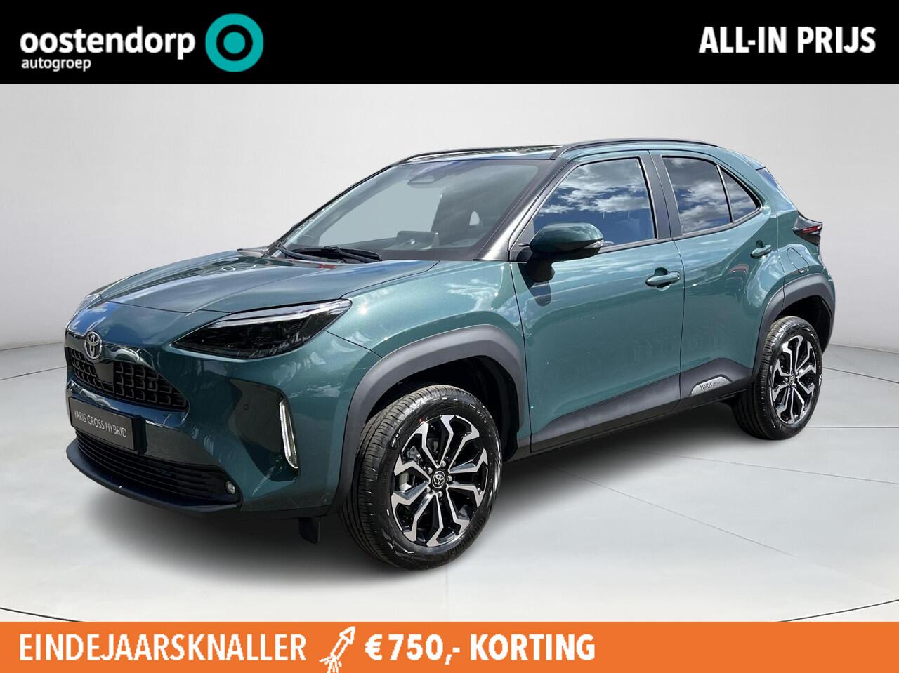 Toyota YARIS Cross 1.5 Hybrid Dynamic | Forest green metallic | Comfort Pack | Nieuw uit voorraad leverbaar |