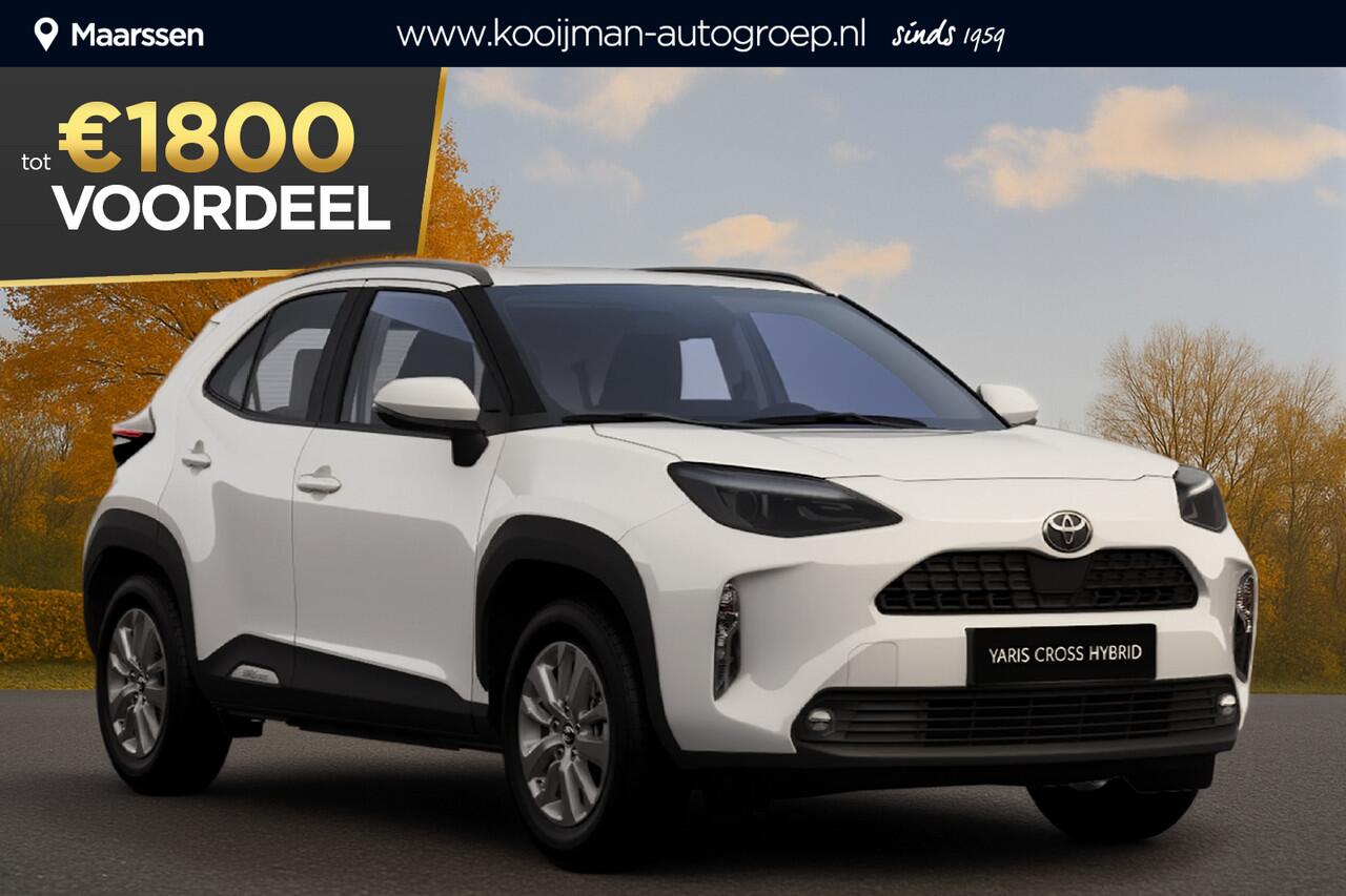 Toyota YARIS Cross 1.5 Hybrid 115 Active ¤29.695,- RIJKLAAR! Nu ¤1.800,- voordeel! Nu extra scherp geprijsd!