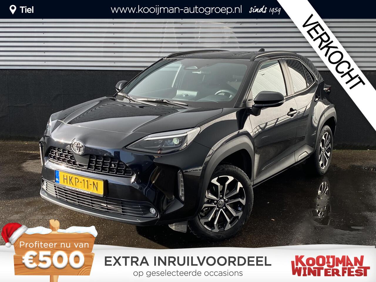 Toyota YARIS Cross 1.5 Hybrid 115 First Edition Navigatie Apple CarPlay/Android Auto, stoel- & stuurverwarming, keyless, parkeersensoren v&a, ACC, achteruitrij camera