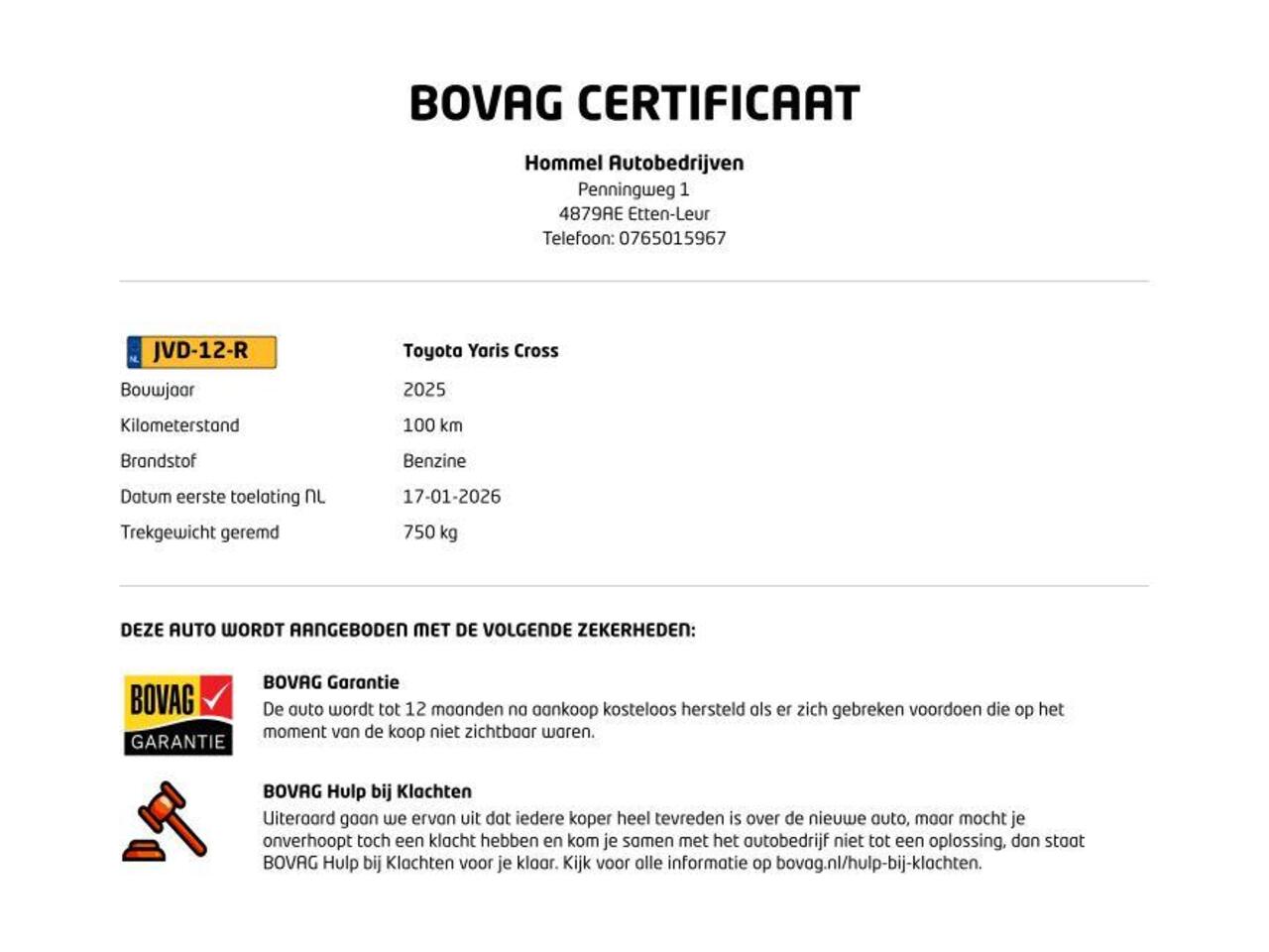 Toyota YARIS Cross 1.5 Hybrid 130 GR SPORT - ELEKTRISCHE ACHTERKLEP - CAMERA - PARKEERSENSOREN VOOR/ ACHTER - PARKEERASSISTENT - HEAD UP DISPLAY - DODEHOEK DETECTIE - VOORSTOELEN VERWARMD - STUUR VERWARMD - VOORRUIT VERWARMD - KEYLESS ENTRY/ START - SPORTSTOELEN