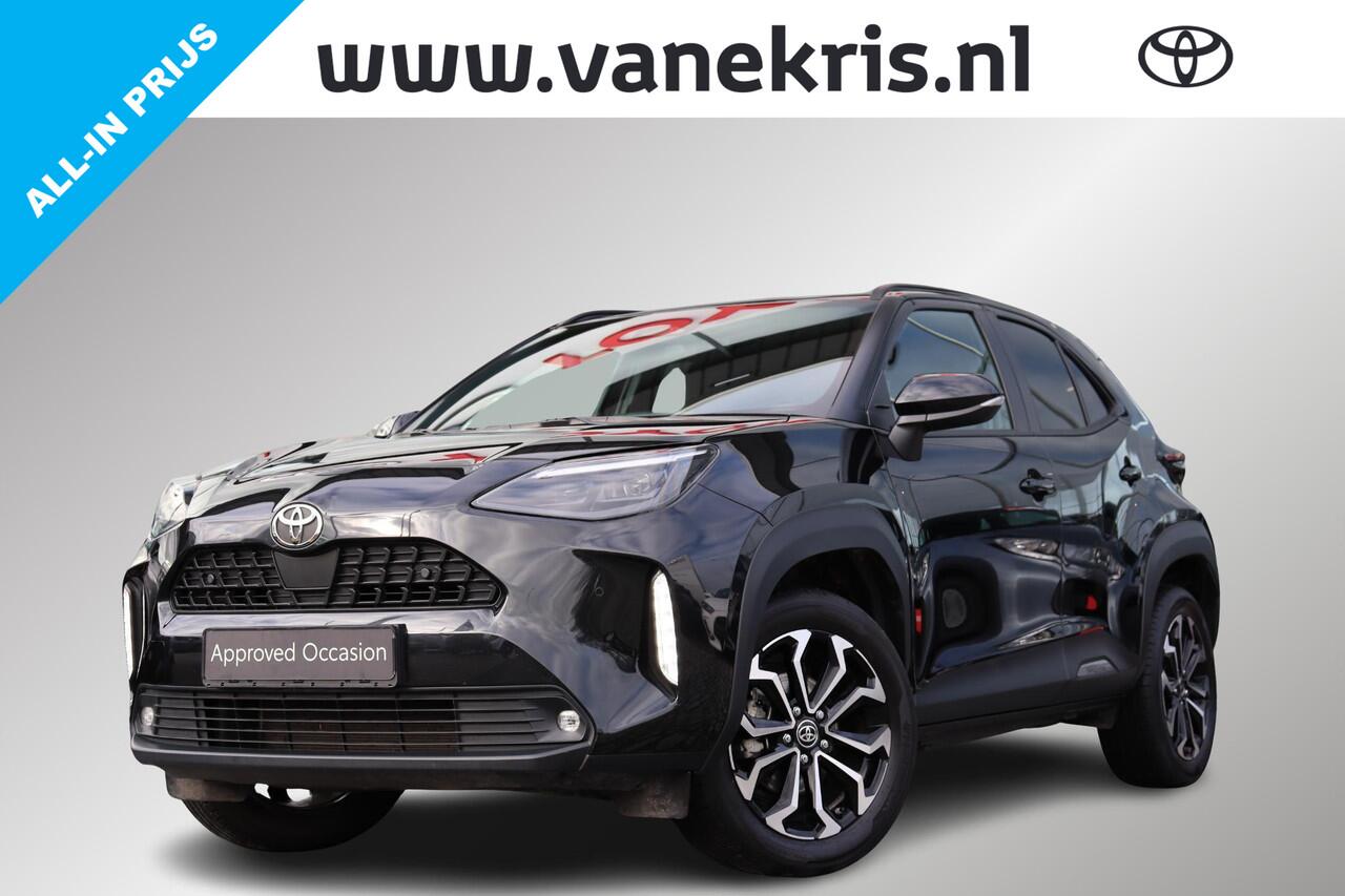 Toyota YARIS Cross 1.5 Hybrid 115 Dynamic ,Comfort Pack, BSM, Apple Carplay & Android Auto, parkeersensoren Voor & Achter, Stuur & Stoelverwarming, Adaptief Cruise & Climate Control, Te Bestellen