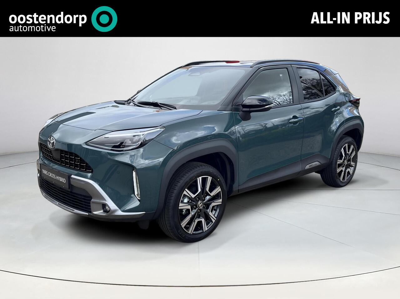 Toyota YARIS Cross 1.5 Hybrid 130 Executive | Premium Pack | Forest green met zwart dak | Nieuw uit voorraad leverbaar |