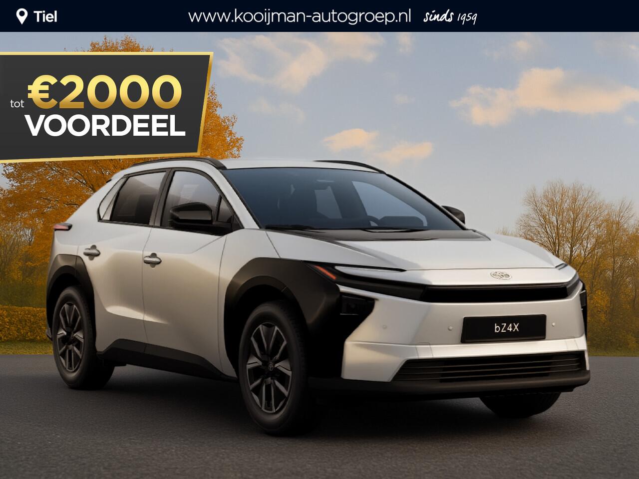 Toyota bZ4X Active Limited Edition 58 kWh ¤37.995,- RIJKLAAR! Nu ¤2.000,- voordeel! Nu extra scherp geprijsd!