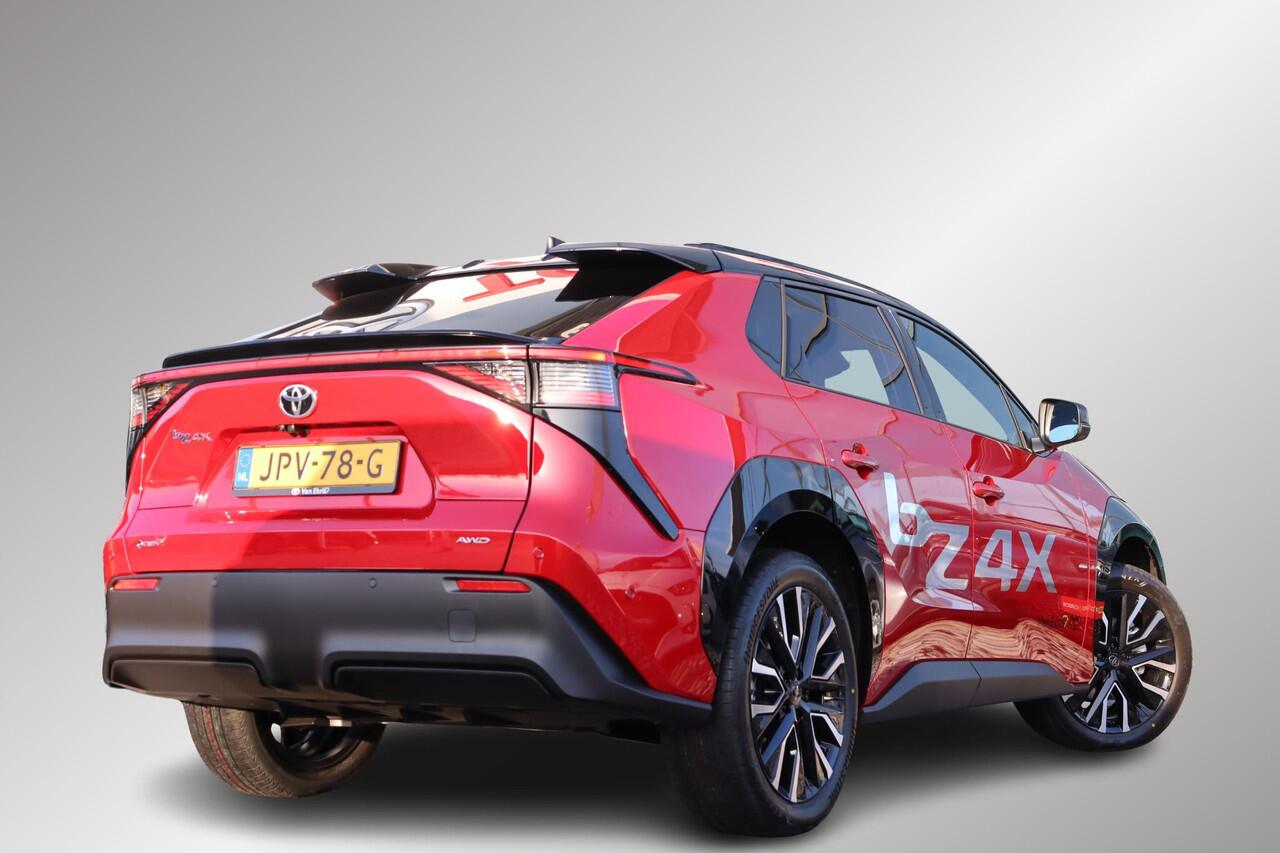 Toyota bZ4X Executive AWD 73,1 kWh, Premium pack, JBL Audio, BSM, Stoel verwarming en verkoeling, 360 Camera, Pano dak.
