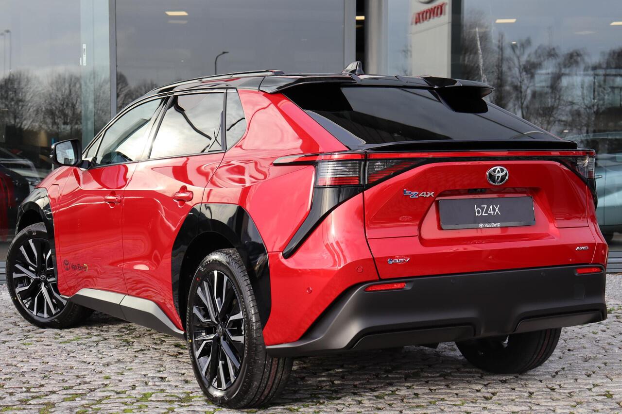 Toyota bZ4X Executive AWD 73,1 kWh, Premium pack, JBL Audio, BSM, Stoel verwarming en verkoeling, 360 Camera, Pano dak.